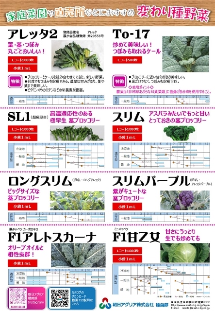 野菜の種 | 朝日アグリア株式会社